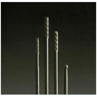 日本精密機械工作（株） ロングシャンク超硬カッター クロスカット エンドカット付 軸径φ6 K ロングシャンク超硬カッター　クロスカット K9641