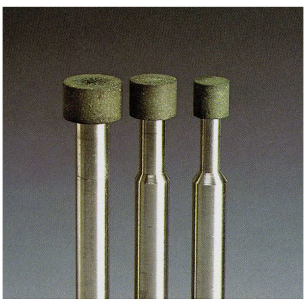 日本精密機械工作（株） 機械研削用レジンボンド軸付ボラゾン砥石 軸径φ3 N 機械研削用レジンボンド軸付ボラゾン砥石 N7106