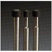 日本精密機械工作（株） 機械研削用ビトリファイドボンド軸付ボラゾン砥石 軸径φ6 N