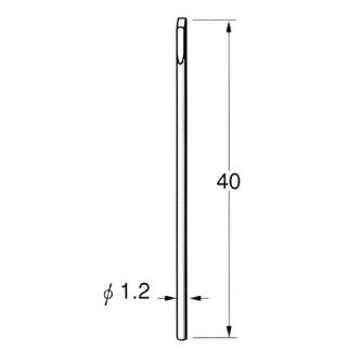 日本精密機械工作（株） 超硬タガネ 彫刻用 Q 超硬タガネ　彫刻用 Q6031