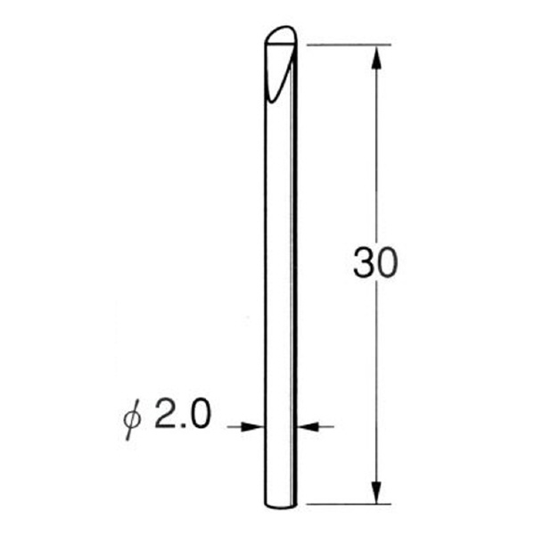 日本精密機械工作（株） 超硬タガネ 彫刻用 Q 超硬タガネ　彫刻用 Q6053