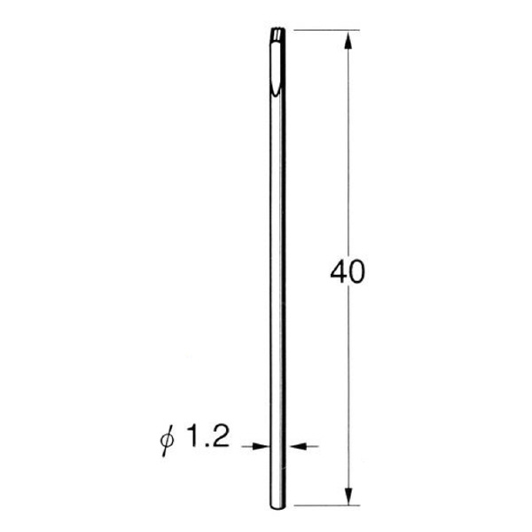 日本精密機械工作（株） 超硬タガネ 彫刻用 Q 超硬タガネ　彫刻用 Q6071