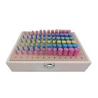 日本精密機械工作（株） 軸付セラミックゴム砥石セット(金属用) 72本入 R