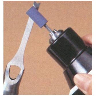 日本精密機械工作（株） 軸付セラミックゴム砥石(金属研磨用) 軸径φ6 R 軸付セラミックゴム砥石　金属研磨用　５本 R2171
