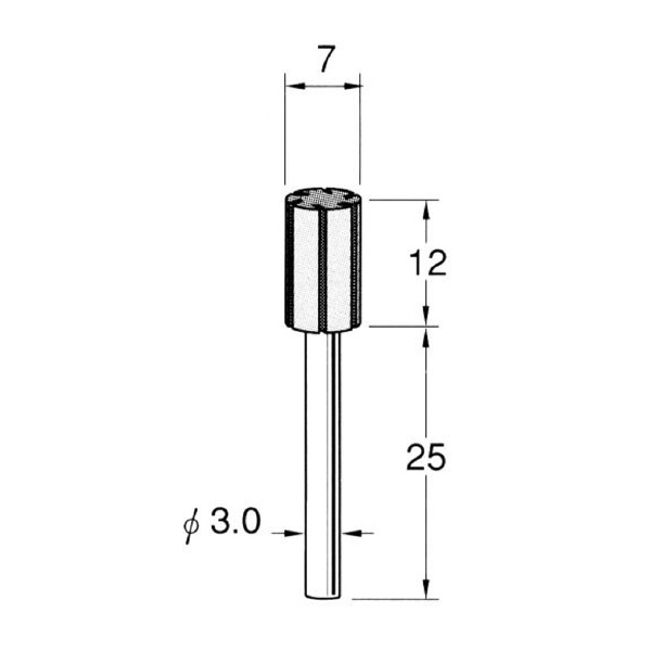 日本精密機械工作（株） キャップ型ラバーホルダー ＜平先＞ S キャップ型ラバーホルダー　＜平先＞ S4107