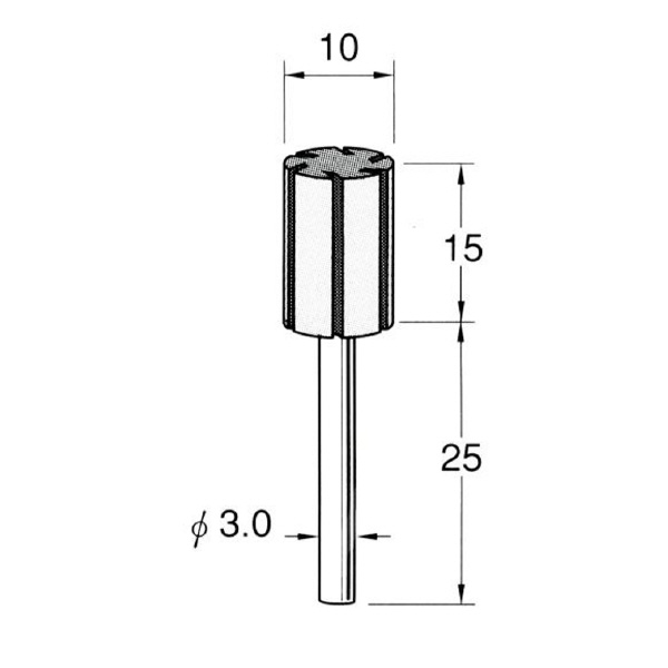 日本精密機械工作（株） キャップ型ラバーホルダー ＜平先＞ S キャップ型ラバーホルダー　＜平先＞ S4110