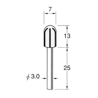 日本精密機械工作（株） キャップ型ラバーホルダー ＜丸先＞ S キャップ型ラバーホルダー　＜丸先＞ S4207