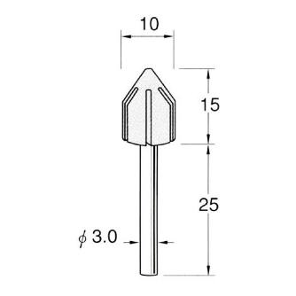 日本精密機械工作（株） キャップ型ラバーホルダー ＜尖先＞ S キャップ型ラバーホルダー　＜尖先＞ S4310