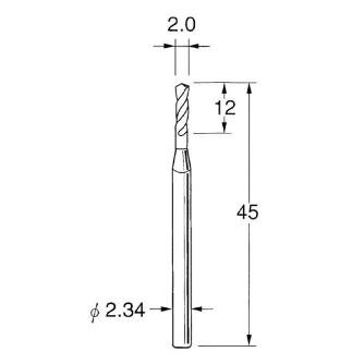 日本精密機械工作（株） ツイストドリル(スチール鋼) T ツイストドリル（スチール鋼）　５本 T2020