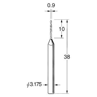 日本精密機械工作（株） ツイストドリル(超硬合金) T ツイストドリル（超硬合金）　１本 T3009