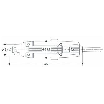 日本精密機械工作（株） 小型精密ハンドグラインダー L-JK 小型精密ハンドグラインダー L-JK