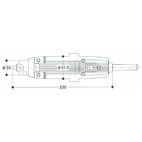 日本精密機械工作（株） 小型精密ハンドグラインダー L-JK 小型精密ハンドグラインダー L-JK