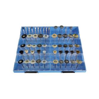 日本精密機械工作（株） 軸付ブラシセット B 軸付ブラシセット　５４本入 B0031