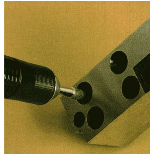 日本精密機械工作（株） 軸付電着ダイヤモンド砥石 軸径φ6 D 軸付電着ダイヤモンド砥石 D4712