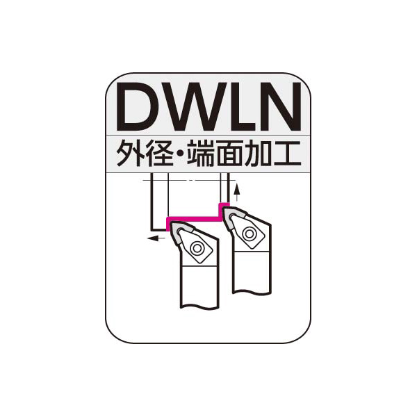 住友電気工業（株） SEC-外径バイト ホルダ DWLN ＳＥＣ－外径バイト　ホルダ DWLNL2525M08