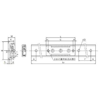 ＴＨＫ（株） 精密リニアパック ER 精密リニアパック ER1025+100L