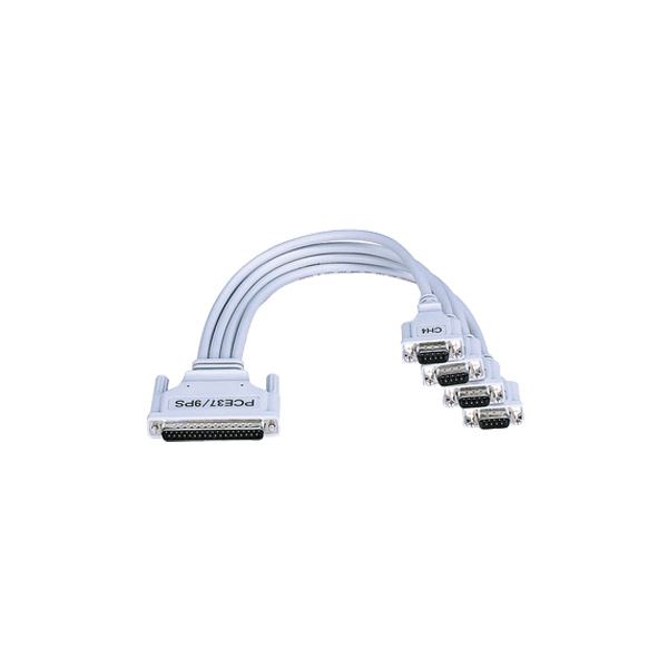 （株）コンテック COM－4ch(37ピン)用分配ケーブル PCE37/9PS ＣＯＭ－４ｃｈ（３７ピン）用分配ケーブル PCE37/9PS