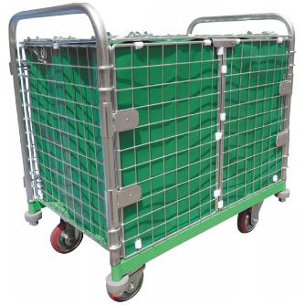 長谷川工業（株） 運搬台車 メッシュパックロール K 運搬台車　メッシュパックロール K681A