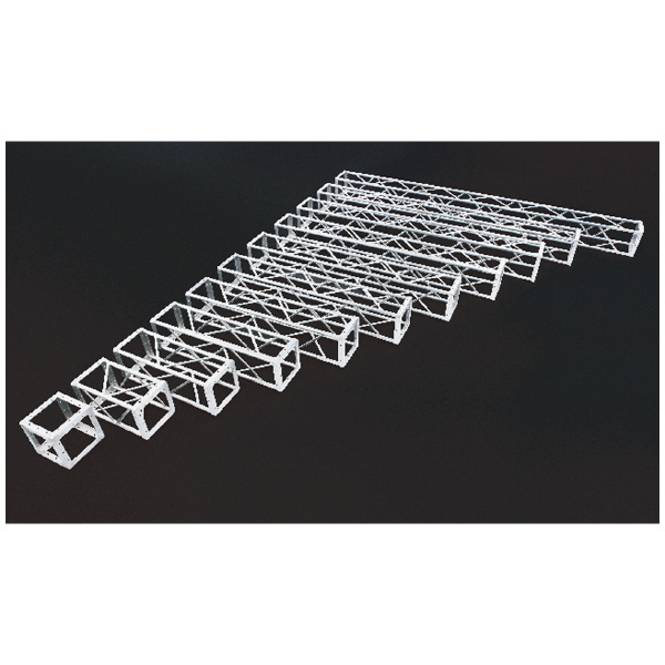 長谷川工業（株） アルミフランジトラス308角 308F アルミフランジトラス３０８角 308F-150