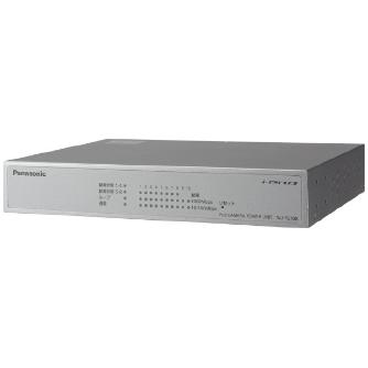 パナソニック（株）　電材 PoEカメラ電源ユニット(8ポート) ＰｏＥカメラ電源ユニット（８ポート） WJ-PU108