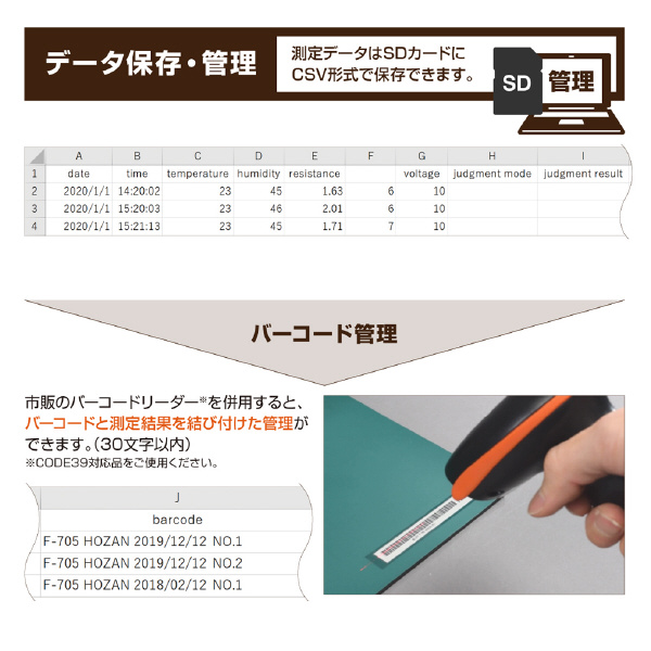 ホーザン株式会社 表面抵抗計 F-110 表面抵抗計 F-110