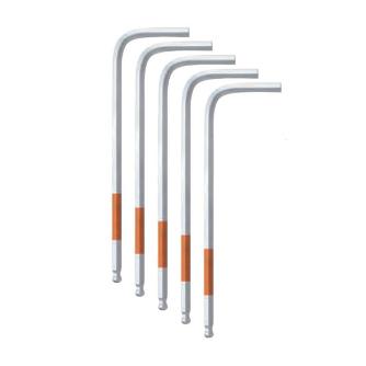 フジ矢（株） ボールポイント六角棒レンチ SBNC ボールポイント六角棒レンチ　５本入り SBNC-30S-5P(WISE)