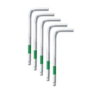 フジ矢（株） ボールポイント六角棒レンチ SBNC ボールポイント六角棒レンチ　５本入り SBNC-50S-5P(WISE)