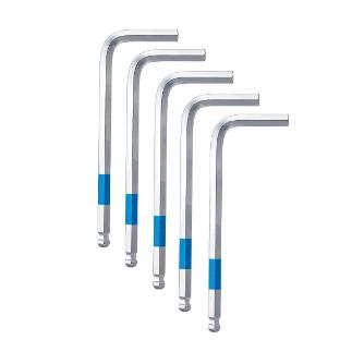 フジ矢（株） ボールポイント六角棒レンチ SBNC ボールポイント六角棒レンチ　５本入り SBNC-60S-5P(WISE)