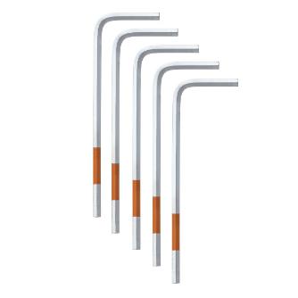 フジ矢（株） 六角棒レンチ 5本入り HMTS 六角棒レンチ　５本入り（ショート） HMTS-30-5P(WISE)