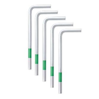 フジ矢（株） 六角棒レンチ 5本入り HMTS 六角棒レンチ　５本入り（ショート） HMTS-50-5P(WISE)