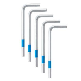 フジ矢（株） 六角棒レンチ 5本入り HMTS 六角棒レンチ　５本入り（ショート） HMTS-60-5P(WISE)