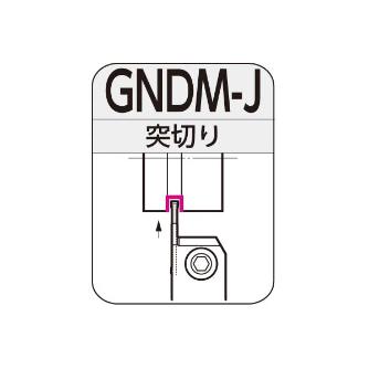 住友電気工業（株） SEC－溝入れバイト ホルダ GNDM-J ＳＥＣ－溝入れバイト　ホルダ GNDML1616JX-212J