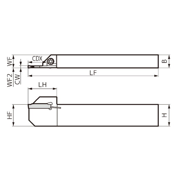 住友電気工業（株） SEC－溝入れバイト ホルダ GNDM ＳＥＣ－溝入れバイト　ホルダ GNDML2012JX-217