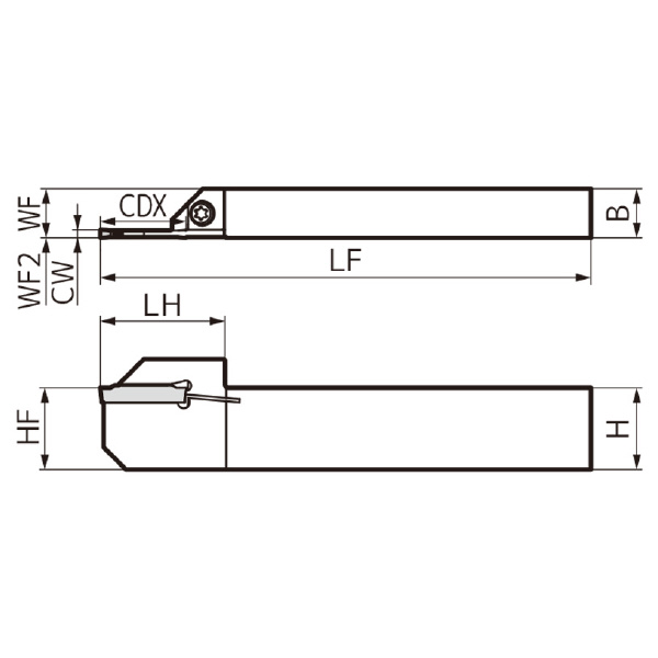 住友電気工業（株） SEC－溝入れバイト ホルダ GNDL ＳＥＣ－溝入れバイト　ホルダ GNDLL2012JX-321