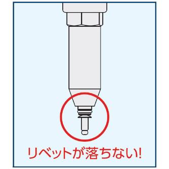 （株）ロブテックス コードレスリベッター バッテリー付 R2B1BP コードレスリベッター　バッテリー付 R2B1BP