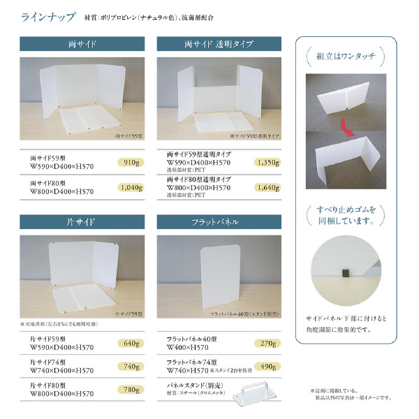 岐阜プラスチック工業（株） モバイルウォール フラットパネル40型 モバイルウォール ﾓﾊﾞｲﾙｳｫｰﾙ ﾌﾗｯﾄﾊﾟﾈﾙ40ｶﾞﾀ