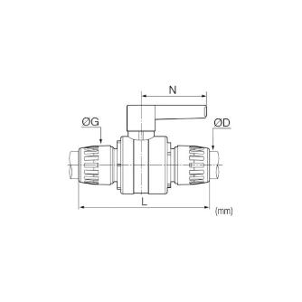 日東工器（株） ボールバルブ ALN-JV ボールバルブ ALN-JV-63