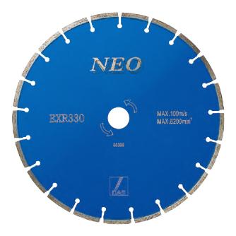 （株）ディスコアブレイシブシステムズ ダイヤモンド 乾式道路用ブレード EXR330 ダイヤモンド　乾式道路用ブレード EXR330 12ﾞX2.7X6X30.5