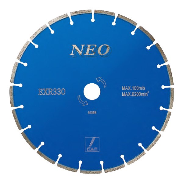 （株）ディスコアブレイシブシステムズ ダイヤモンド 乾式道路用ブレード EXR330 ダイヤモンド　乾式道路用ブレード EXR330 14ﾞX3.0X6X30.5