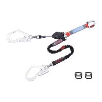藤井電工（株） フルハーネス型用ランヤード 2丁掛け コルトリトラ+ノビロン