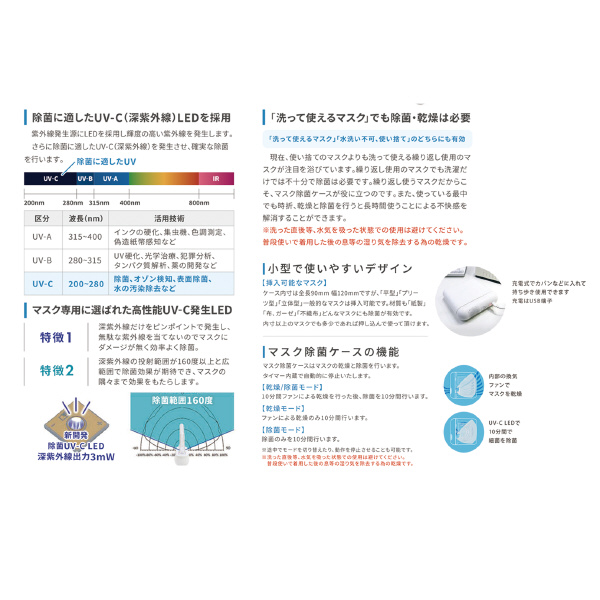 ヤマゼン MEDIK マスク除菌ケース MDK-M02 ＭＥＤＩＫ　マスク除菌ケース MDK-M02
