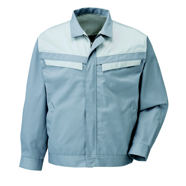 日新被服（株） ジャンパー 5335-114 ジャンパー 5335-114-LL ｸﾞﾚｰXｼﾙﾊﾞｰ