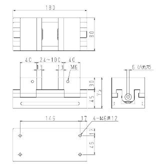 日本オートマチックマシン（株） 両締めバイス MF 両締めバイス MF100WA