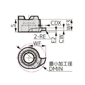 住友電気工業（株） SEC－溝入れバイト インサート SSHG ＳＥＣ－溝入れバイト　インサート SSHGL0820020 AC1030U