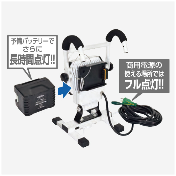 日動工業（株） LEDチャージライト LEN ＬＥＤチャージライト LEN-HRE40SN-SP