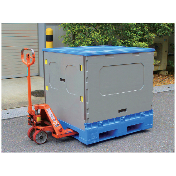 三甲（株） コンパレッター コンパレッター（フタセット） 806640-01 F#1000-2B Lｸﾞﾚｰ/ﾌﾞﾙｰ