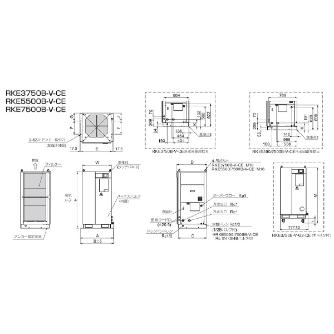 オリオン機械（株） インバータチラー RKE インバータチラー RKE7500B-V-CE