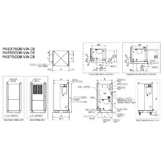 オリオン機械（株） インバータチラー RKE インバータチラー RKE5500B-VW-CE