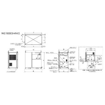 オリオン機械（株） インバータチラー RKE インバータチラー RKE15000B-VW-CE