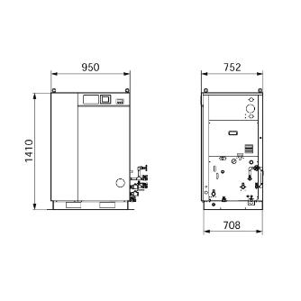 オリオン機械（株） 2チャンネルチラー RKE ２チャンネルチラー RKE3750B-VW-2CH